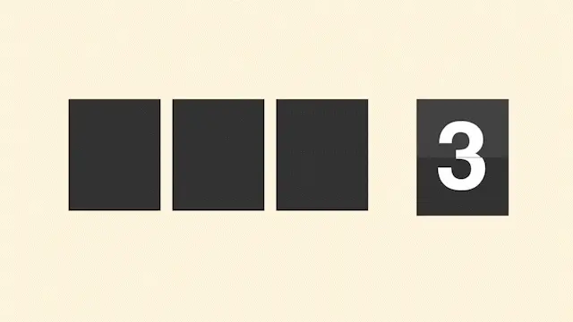 gif of the heather lyric video